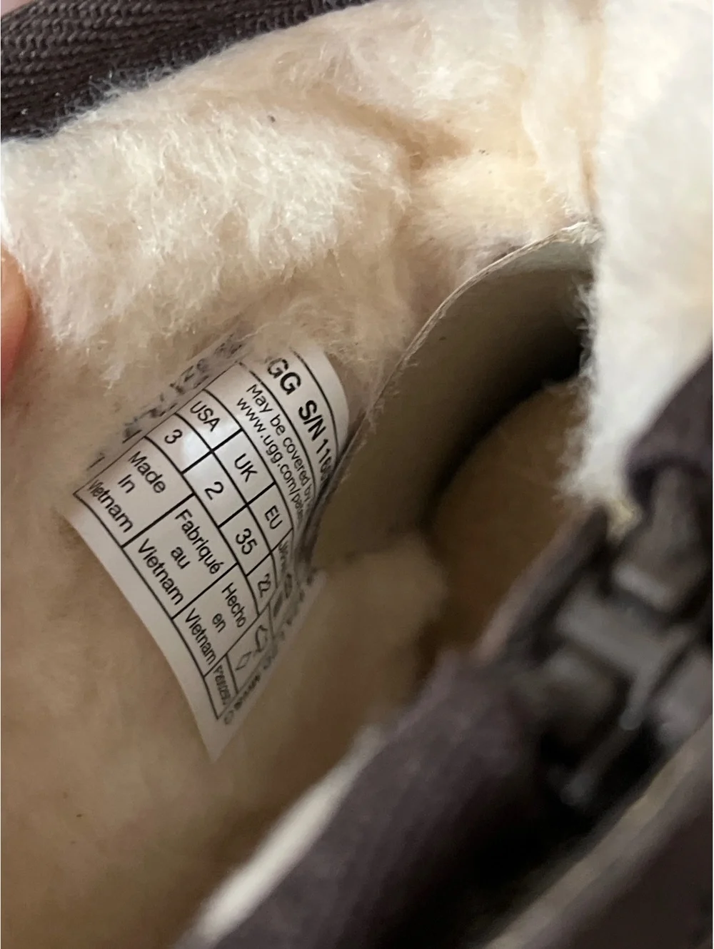 UGG Kids Adri Classic Mini Boot brown